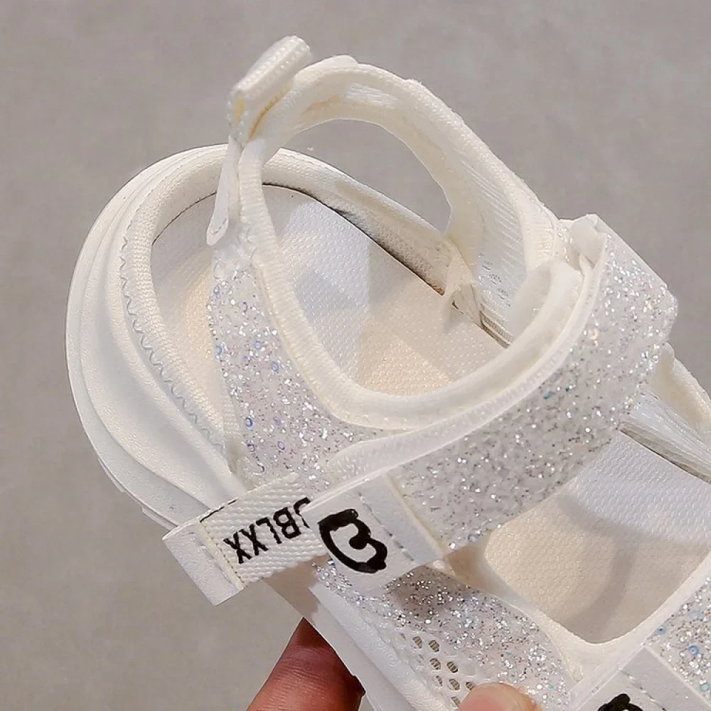 Summer Sport Shoes For Girls Korean Style Teenager Girl's Sandals Ergonomics Anti-slippery Breathable Outdoor Running Footwear