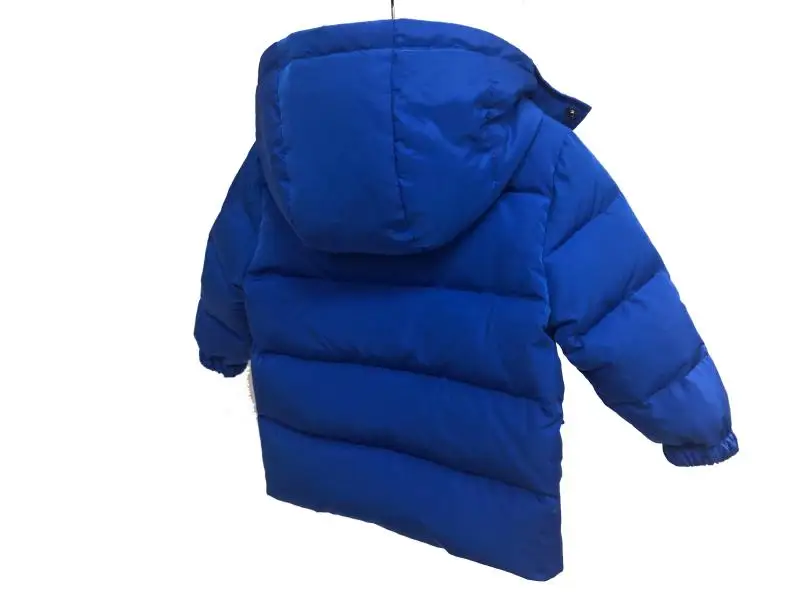 Kids Winter Down Jacket Multiple Pockets Fashion Children's Hooded Coat For Baby Boys Girls 1-13T Warm Snowsuit