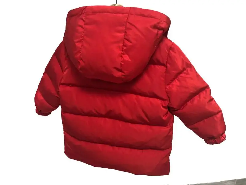 Kids Winter Down Jacket Multiple Pockets Fashion Children's Hooded Coat For Baby Boys Girls 1-13T Warm Snowsuit