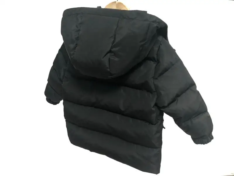 Kids Winter Down Jacket Multiple Pockets Fashion Children's Hooded Coat For Baby Boys Girls 1-13T Warm Snowsuit