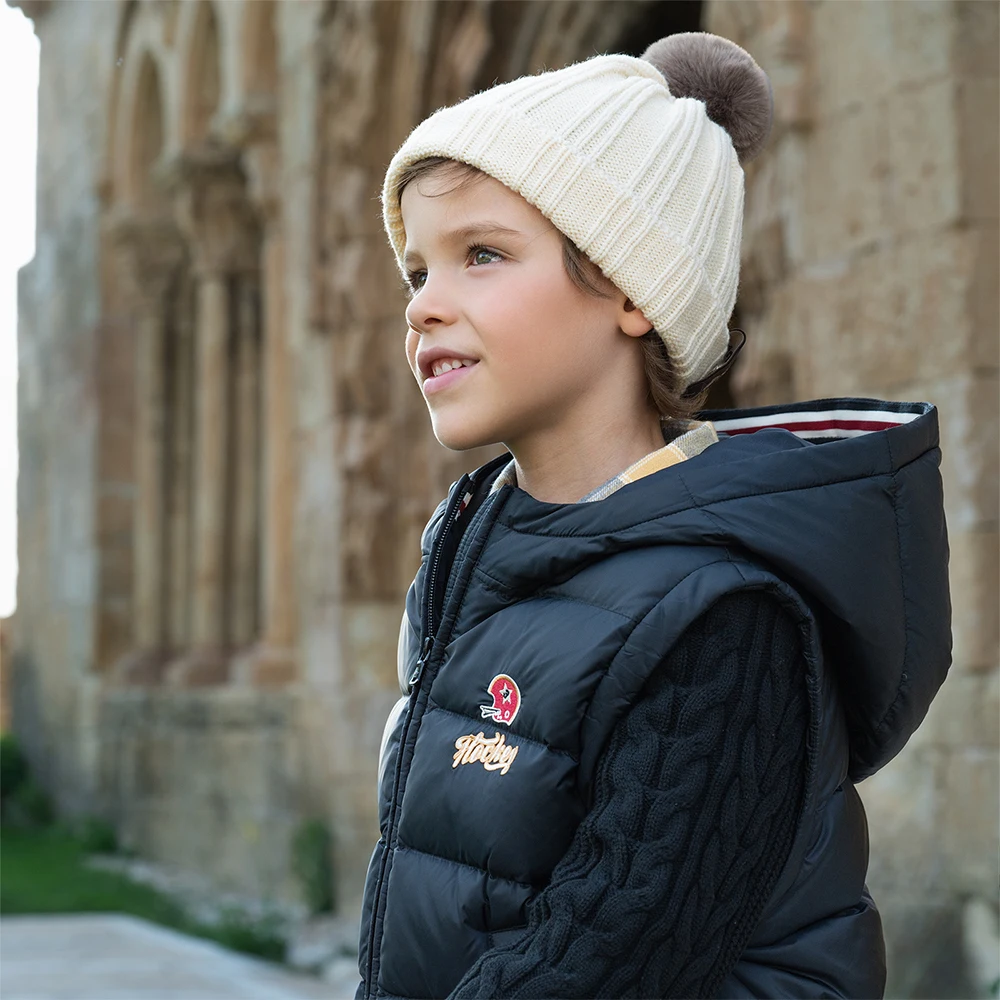 Dave Bella Boys Down Parka Hooded Jacket for Children Winter Warm Patchwork Down Coats Waterproof Outwear Clothes DK4253692
