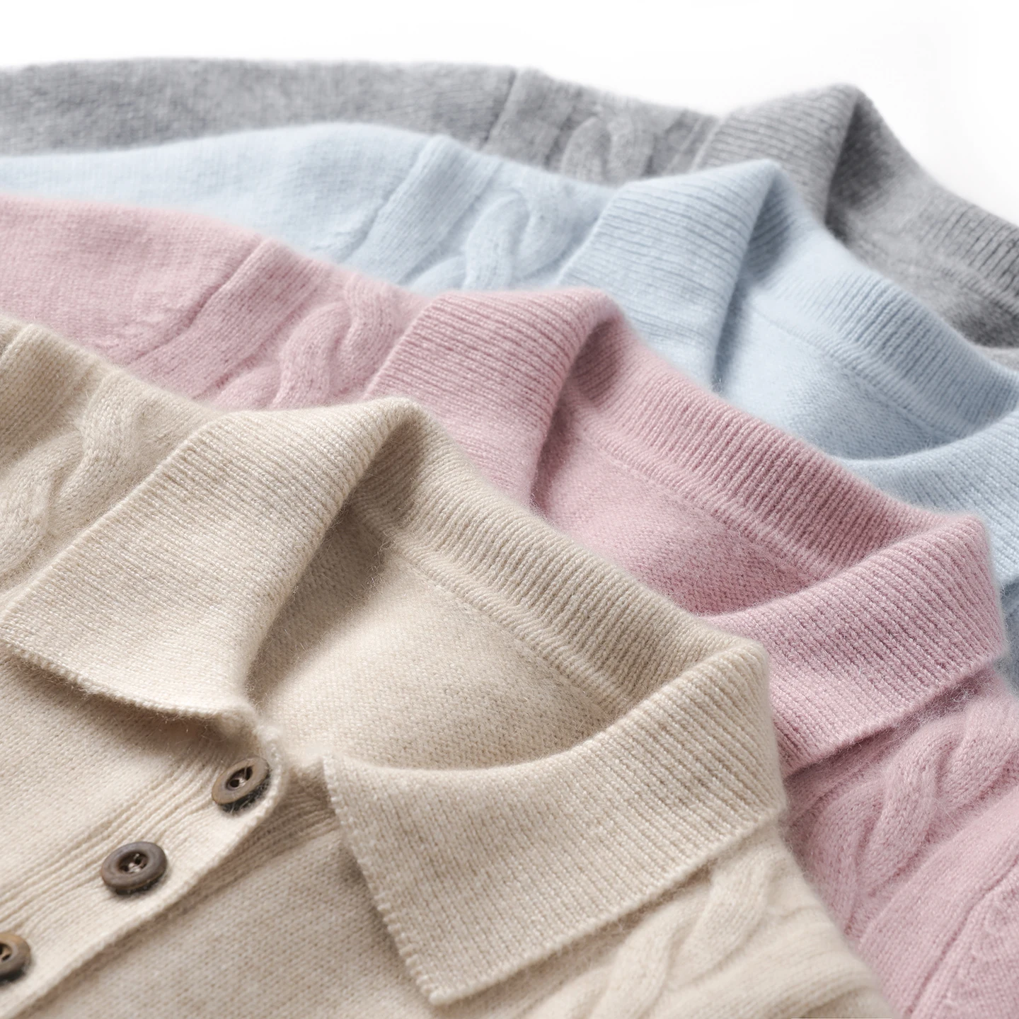 ADDONEE Children Cashmere Polo Pullover Autumn Winter Thick Warm 100% Cashmere Sweater Kid Clothes Cable Knit High Quality