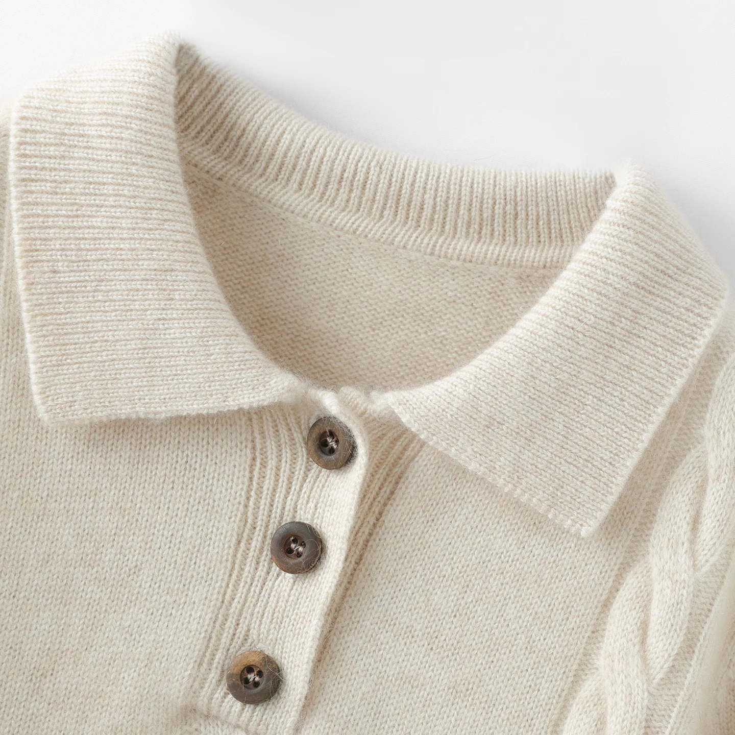 ADDONEE Children Cashmere Polo Pullover Autumn Winter Thick Warm 100% Cashmere Sweater Kid Clothes Cable Knit High Quality