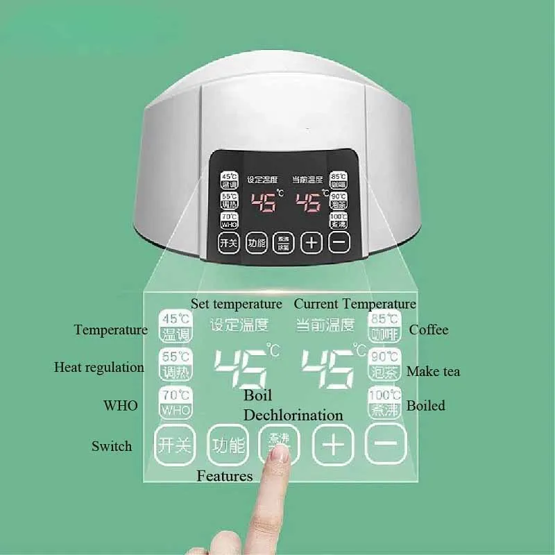 1.3L Home Use Smart Electric Kettle for Baby Milk Preparation Temperature Control Health Tea Pot and Water Boiling
