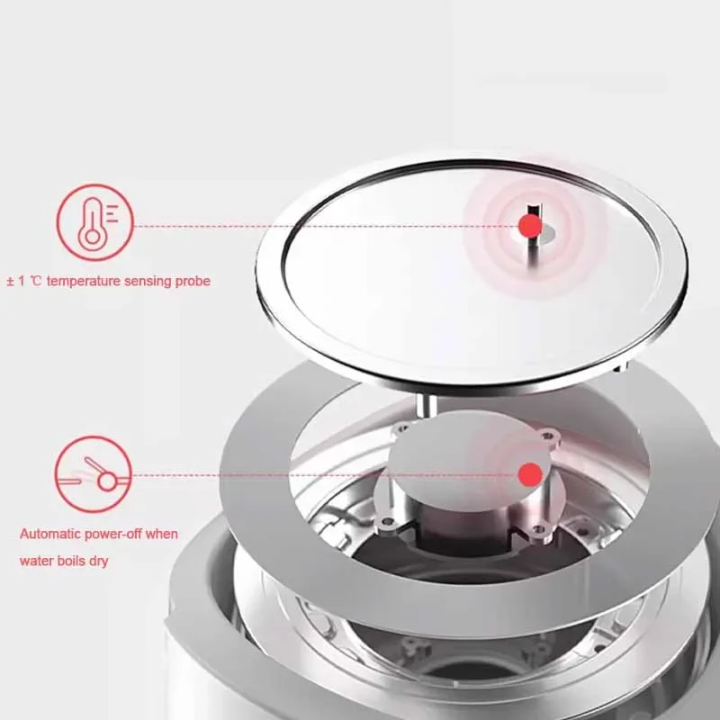 1.3L Home Use Smart Electric Kettle for Baby Milk Preparation Temperature Control Health Tea Pot and Water Boiling