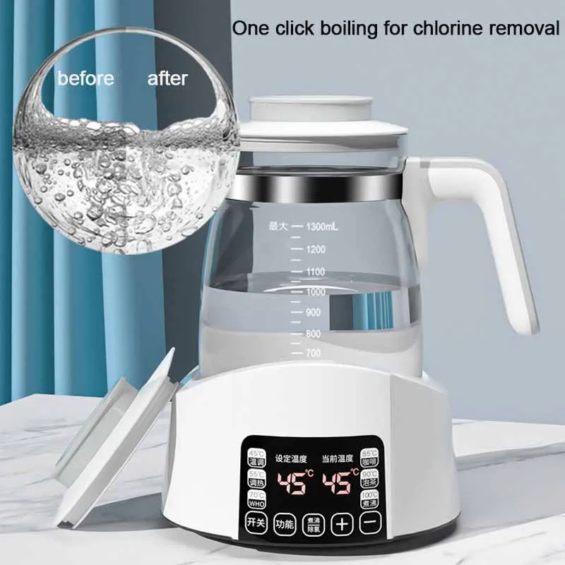 1.3L Home Use Smart Electric Kettle for Baby Milk Preparation Temperature Control Health Tea Pot and Water Boiling