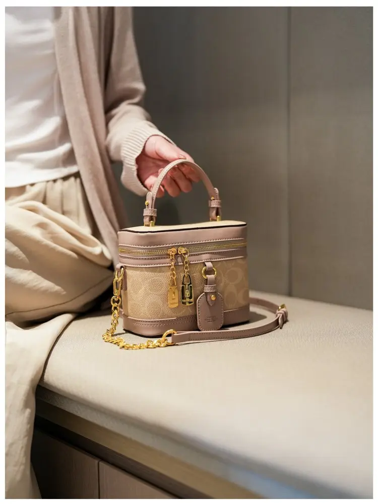 Trendy Textured Leather Diaper Bag Women Square Satchel Shoulder Purse Luxury Tote Messenger Elegant Large Capacity Style