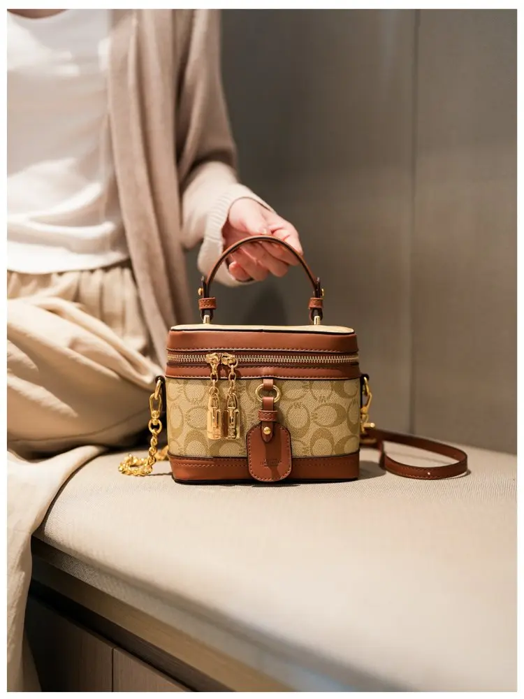 Trendy Textured Leather Diaper Bag Women Square Satchel Shoulder Purse Luxury Tote Messenger Elegant Large Capacity Style