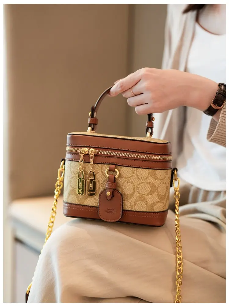 Trendy Textured Leather Diaper Bag Women Square Satchel Shoulder Purse Luxury Tote Messenger Elegant Large Capacity Style