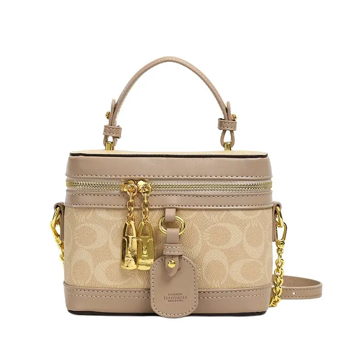 Trendy Textured Leather Diaper Bag Women Square Satchel Shoulder Purse Luxury Tote Messenger Elegant Large Capacity Style