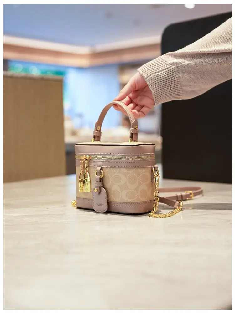 Trendy Textured Leather Diaper Bag Women Square Satchel Shoulder Purse Luxury Tote Messenger Elegant Large Capacity Style