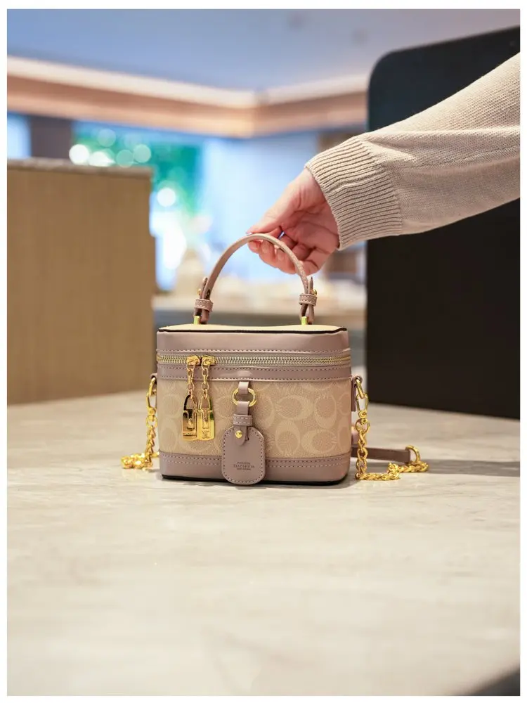 Trendy Textured Leather Diaper Bag Women Square Satchel Shoulder Purse Luxury Tote Messenger Elegant Large Capacity Style