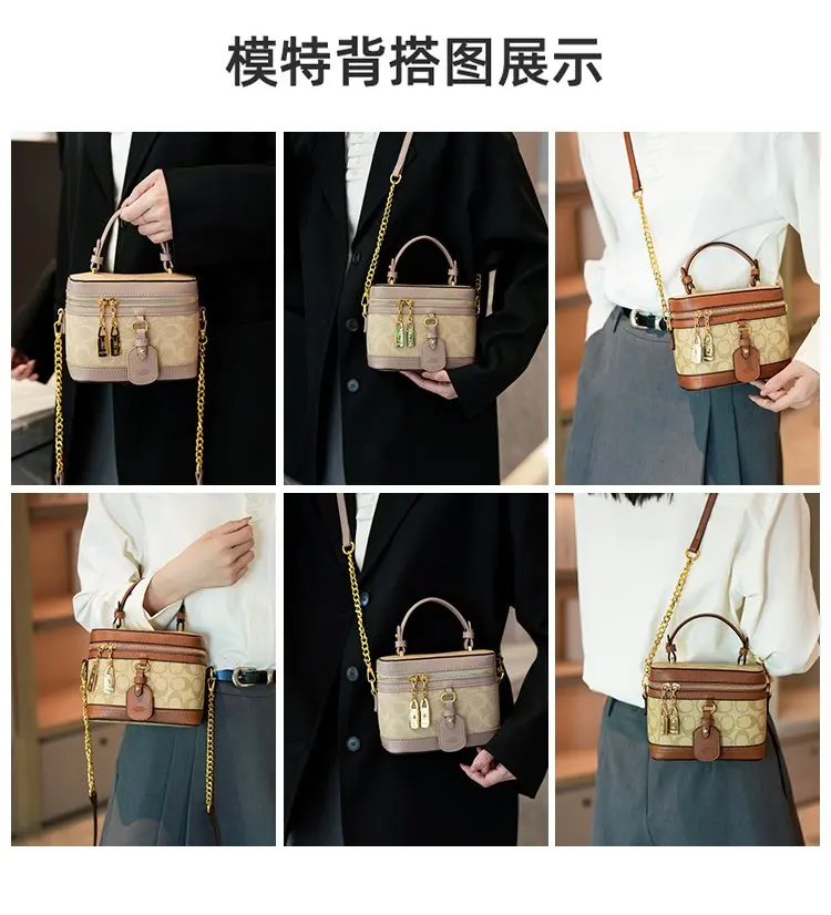 Trendy Textured Leather Diaper Bag Women Square Satchel Shoulder Purse Luxury Tote Messenger Elegant Large Capacity Style