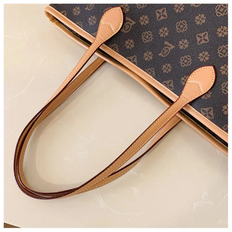 Luxury Vintage Diaper Bag High-End Elegant Shoulder Purse Unique Business Satchel Trendy Letter Logo Messenger For Women
