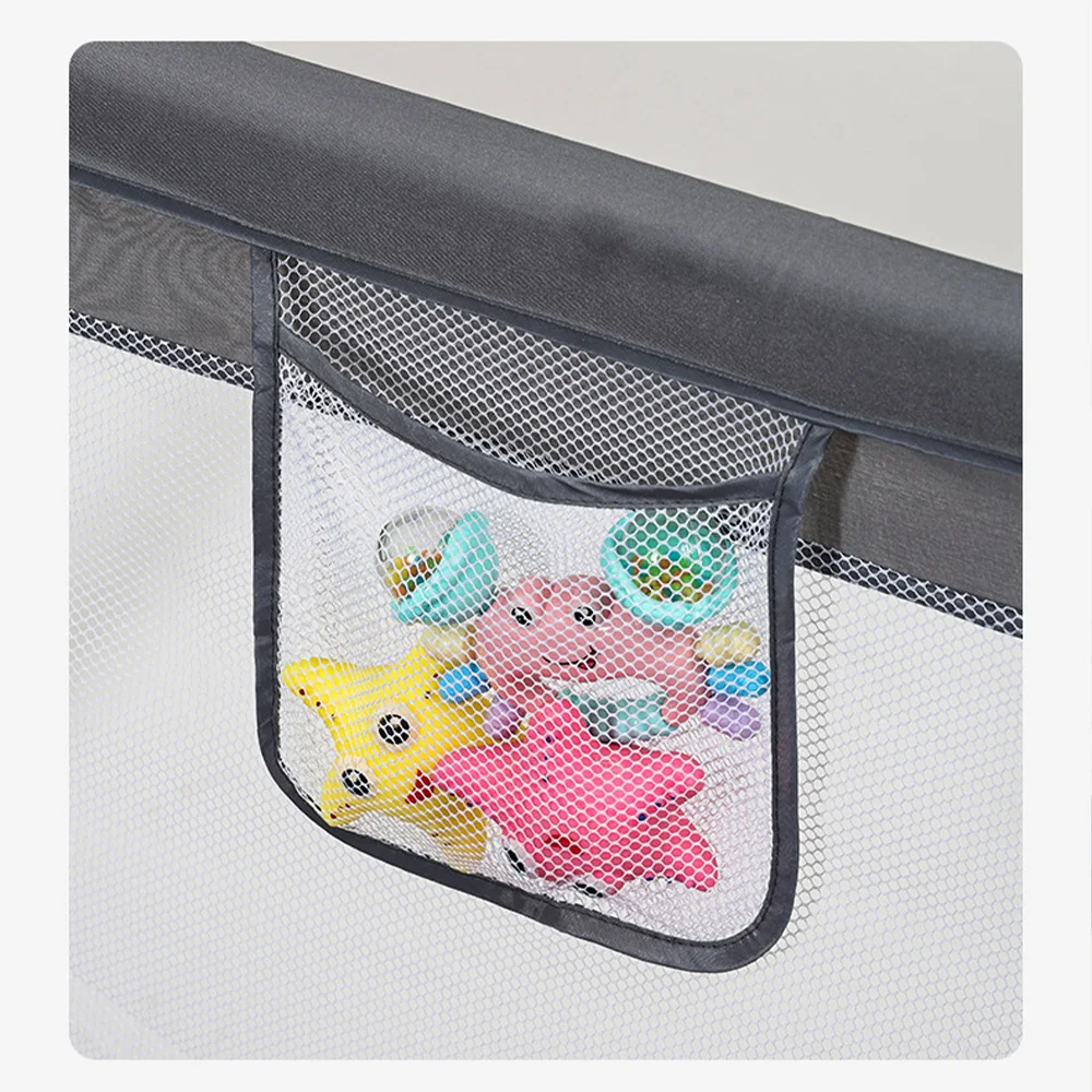 Baby Playpen Large Kids Safety Fence Indoor Toddler Activity Center Breathable Mesh Baby Crawling Play Yard