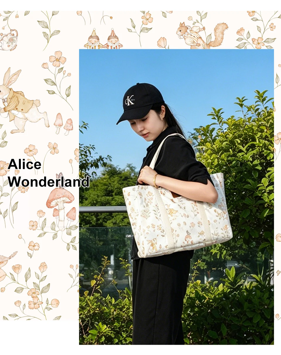 Wet/Dry Storage Tote Bag Mommy Bag Convert Diaper Changing Mat Included 2Pcs Removable Diaper Mats And 1Pc Shoulder Belt