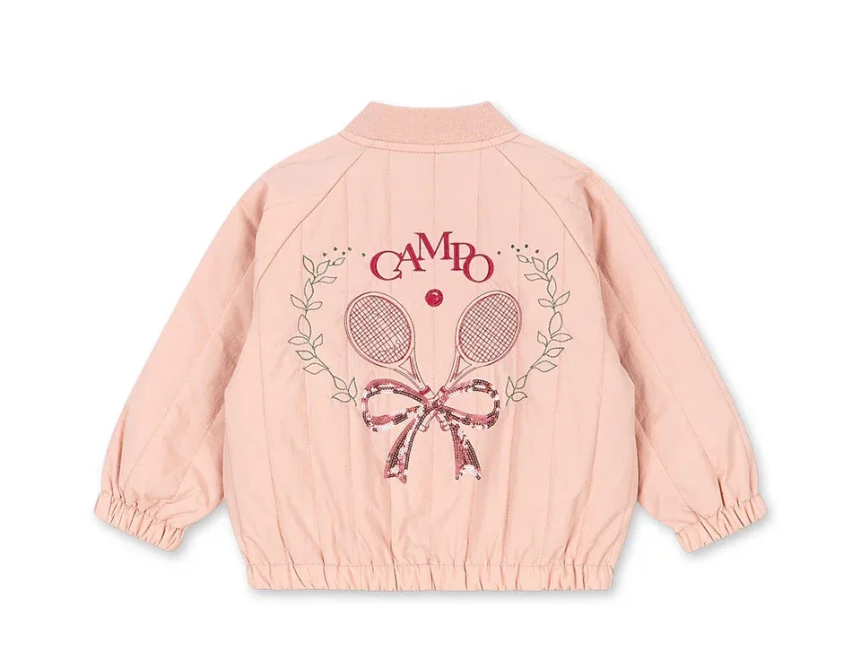 2026 KS Autumn Girls Cartoon Jacket Winter Boys Lambswool Coats Children Cotton Embroidery Coat Kids Fleece Outwear Clothes