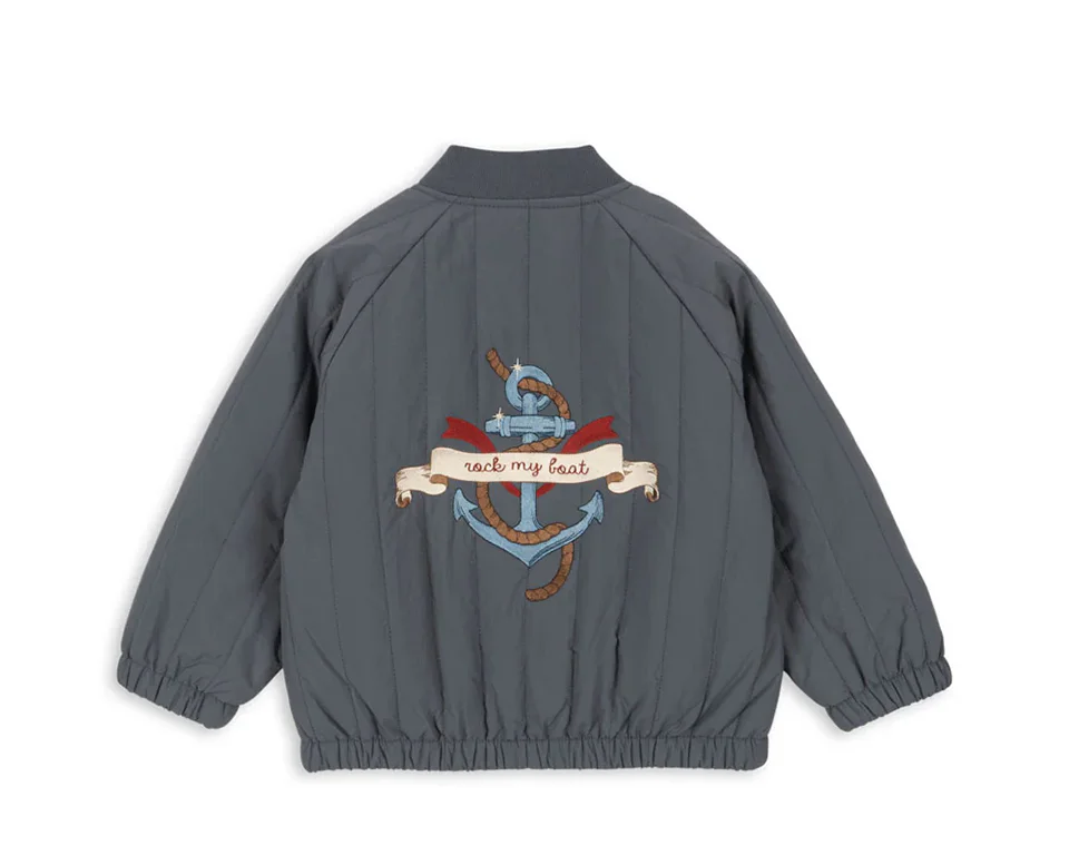 2026 KS Autumn Girls Cartoon Jacket Winter Boys Lambswool Coats Children Cotton Embroidery Coat Kids Fleece Outwear Clothes