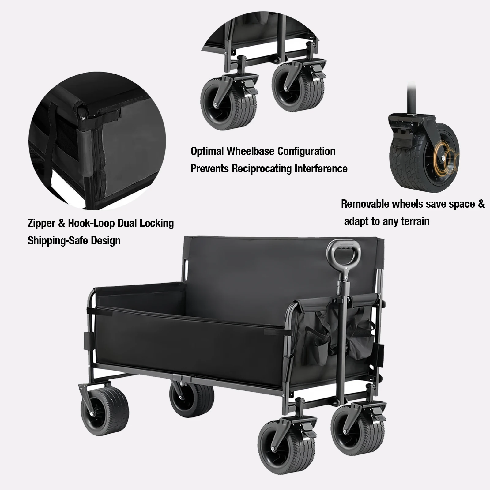 Lightweight and Portable Camping Sofa, Foldable Car Travel Seat, Adjustable with Double-Touch to Expand Sofa