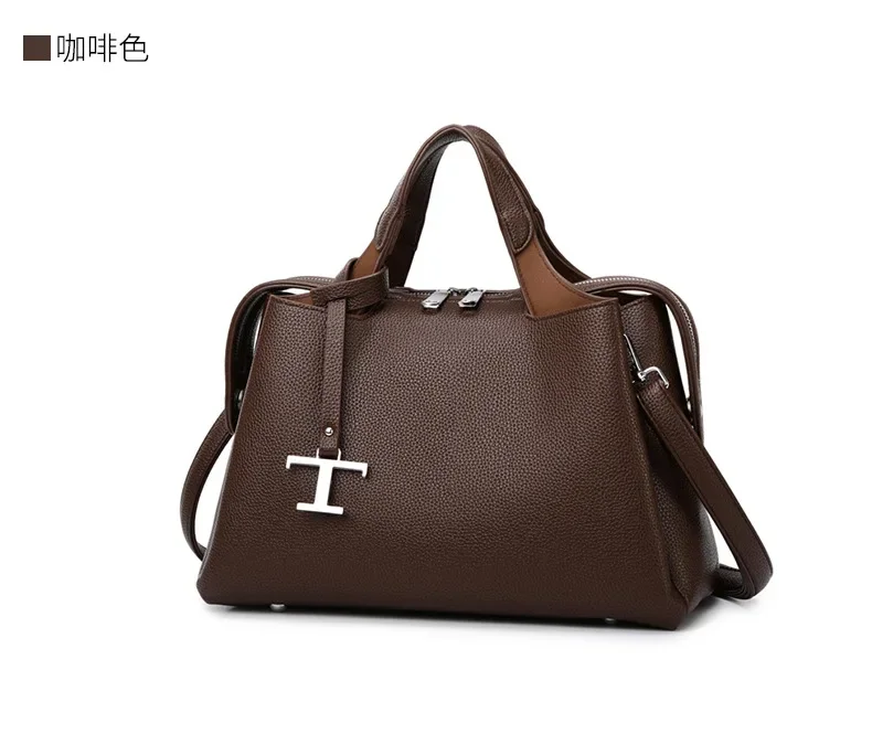 Luxury leisure travel zipper shoulder bag, high-quality design handbag, classic and trendy women's backpack