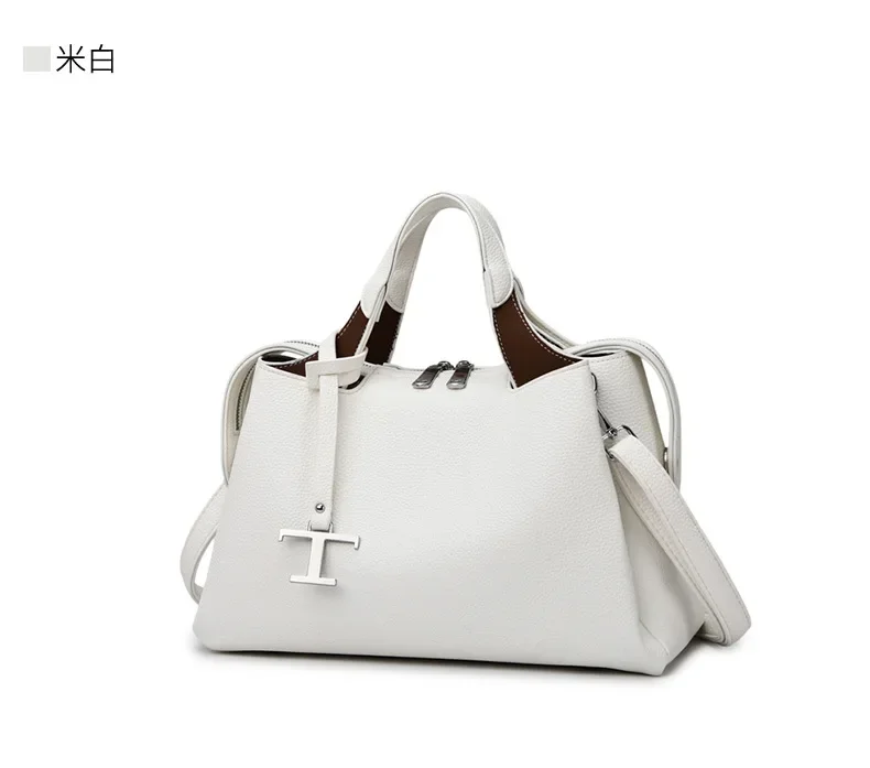 Luxury leisure travel zipper shoulder bag, high-quality design handbag, classic and trendy women's backpack