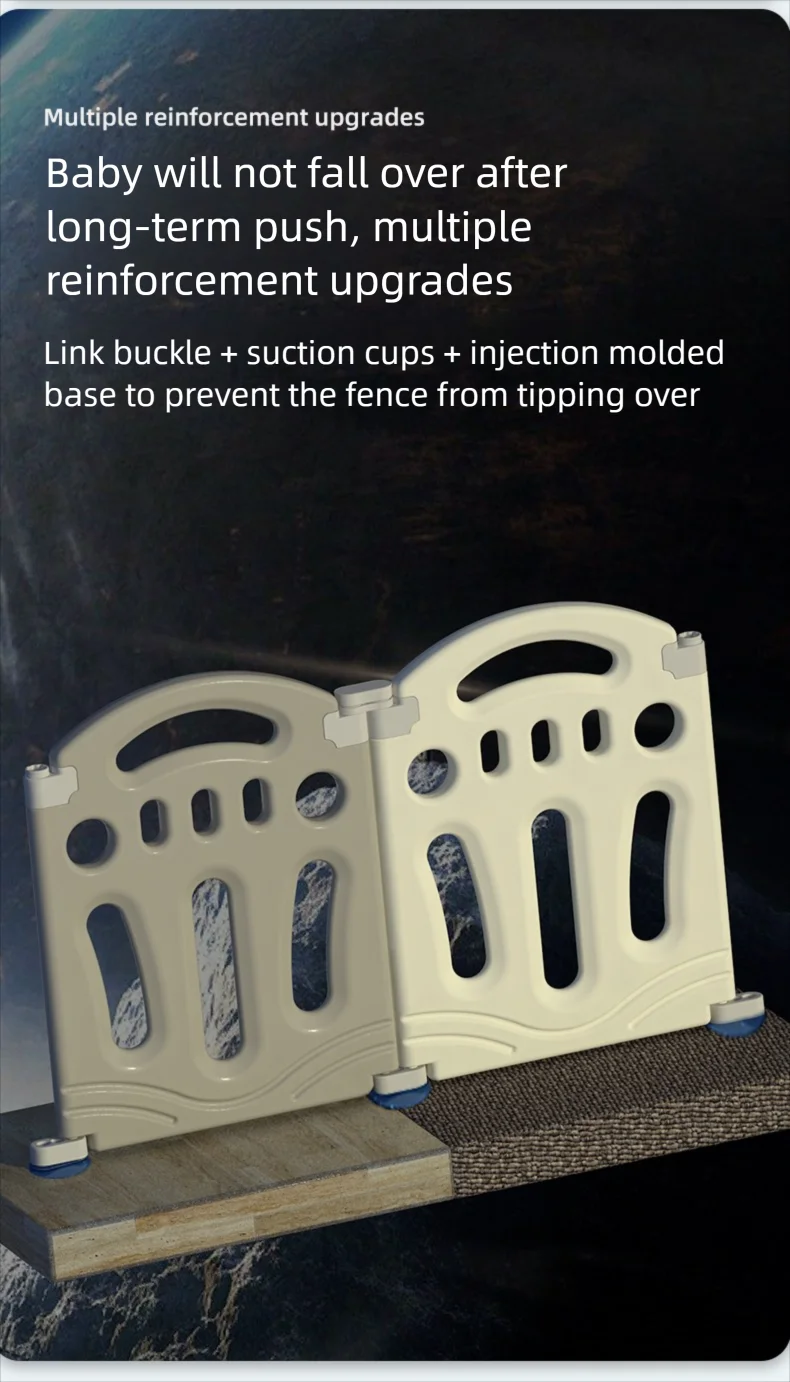 Baby Fence Baby Playpen Astronaut Fence Baby Toy Multi Functional Baby Playground Children Amusement Park with Baby Slide