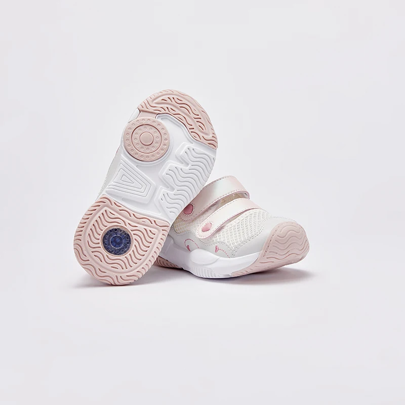 Dave Bella 2025 Summer New Children's Sandals Boys and Girls Mesh Kid Grils Shoes Pink Sports Sandals DB2240841