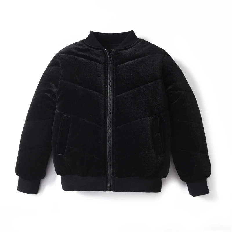 Ready to Ship Mail's Winter Boys Girls Velvet Thick Coat Children Outerwear Kids Double-sided Jackets Teenagers Boy Girl Coats