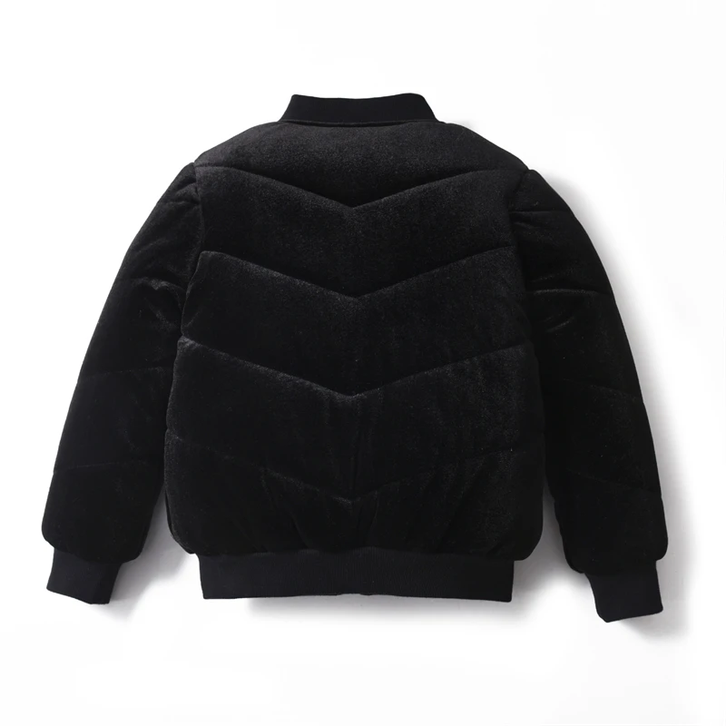 Ready to Ship Mail's Winter Boys Girls Velvet Thick Coat Children Outerwear Kids Double-sided Jackets Teenagers Boy Girl Coats