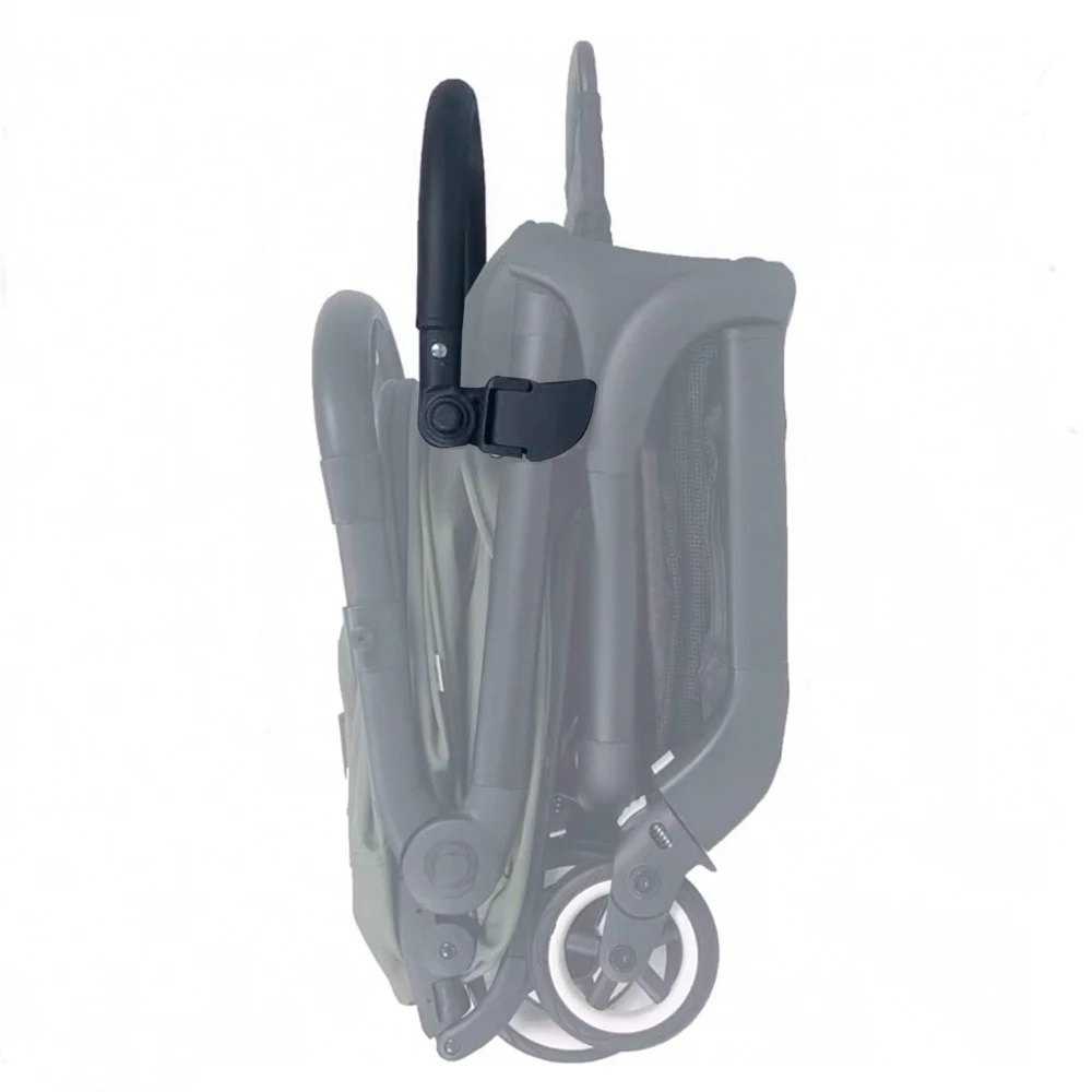 Stroller Armrest For Bugaboo Butterfly Buggy Bumper Bar With Leather Cover Angle Adjustable Foldable Baby Replace Accessories