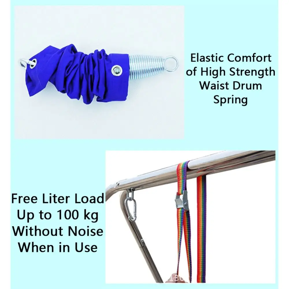 New Safety Jumper Adjustable Strap Lifting Belt Jumping Chair Early Education Doorway Jumper Toddler Unisex