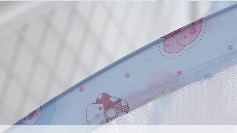 Summer Mosquito Net Baby Canopy Bed Net Stand Infant Cot Dome Mosquito Netting Hanging Bed Curtain Support Foldable Crib Tent