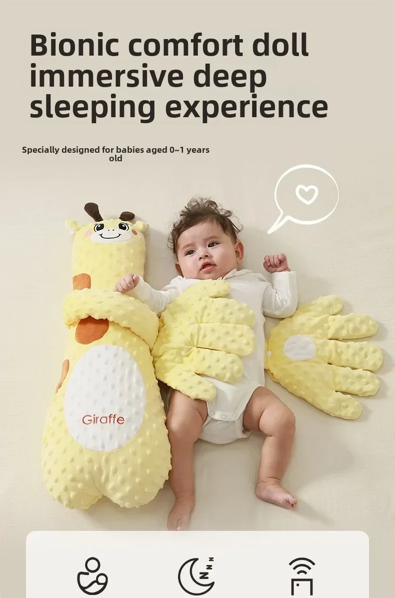 Electric Baby Patting Doll - Soothing Palm Remote Control Hand Pillow for Toddler Sleep, Perfect Baby Gift