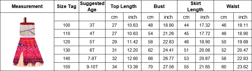 Muababy Moana Style Island Princess Dress for Girls Tropical Birthday Party Costume Kids Toddler Holiday Outfit 2-8Y Vestido
