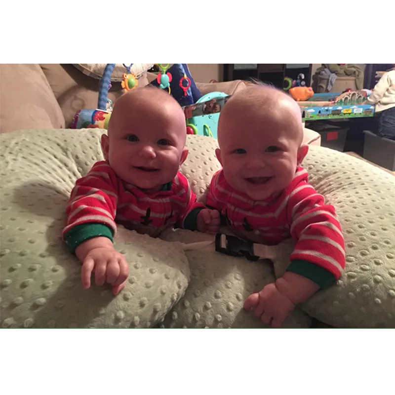 Double protection pillow baby nursing pillow, twin nursing pillow, baby and newborn nursing bed,Feeding artifact