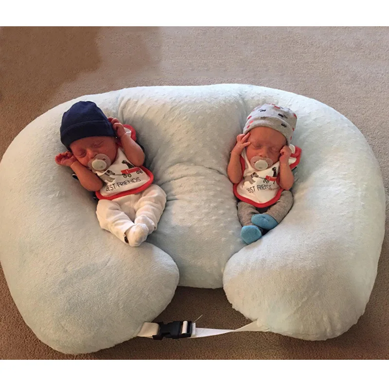 Double protection pillow baby nursing pillow, twin nursing pillow, baby and newborn nursing bed,Feeding artifact