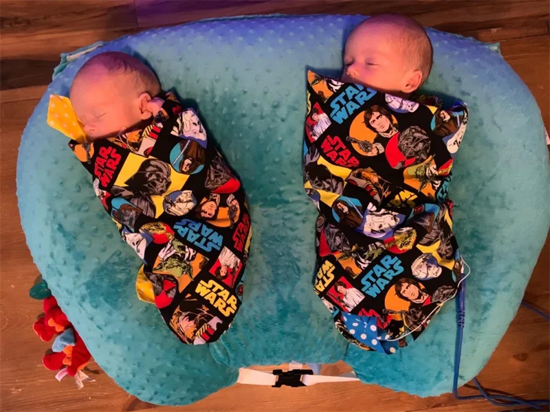 Double protection pillow baby nursing pillow, twin nursing pillow, baby and newborn nursing bed,Feeding artifact