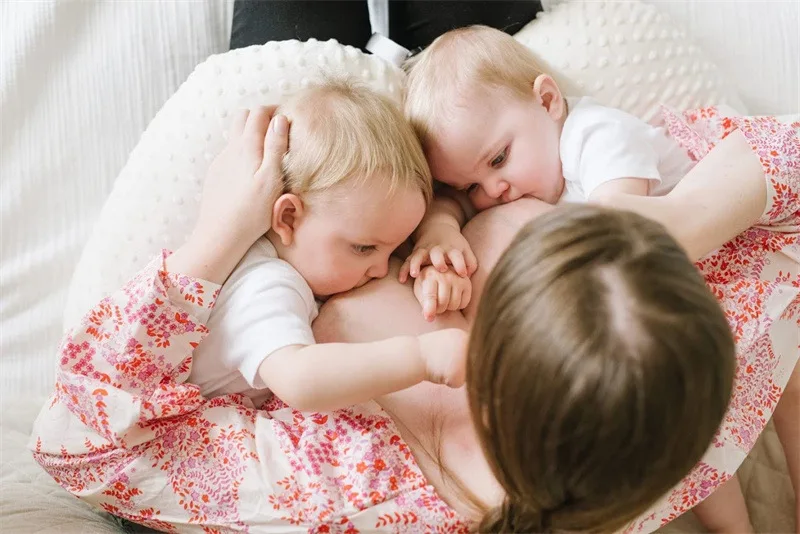 Double protection pillow baby nursing pillow, twin nursing pillow, baby and newborn nursing bed,Feeding artifact