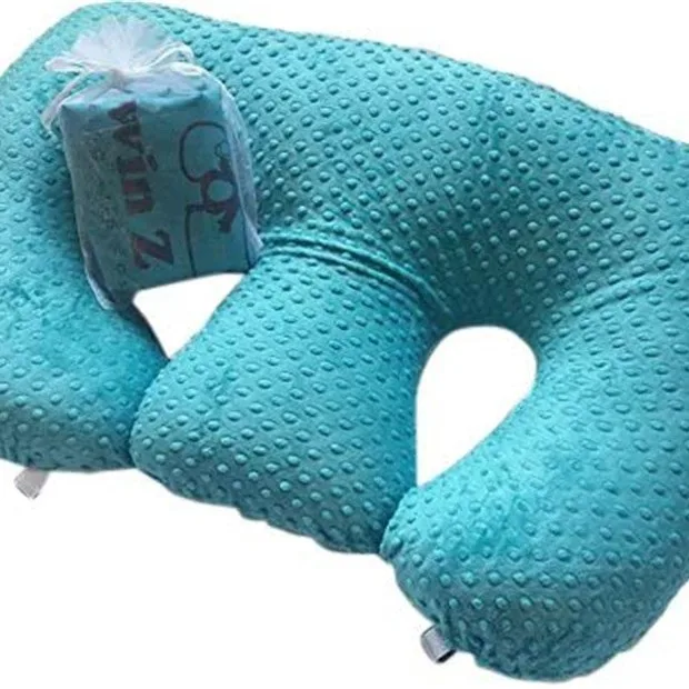 Double protection pillow baby nursing pillow, twin nursing pillow, baby and newborn nursing bed,Feeding artifact