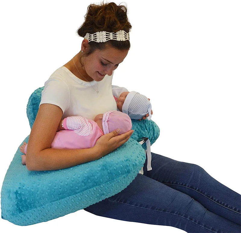 Double protection pillow baby nursing pillow, twin nursing pillow, baby and newborn nursing bed,Feeding artifact