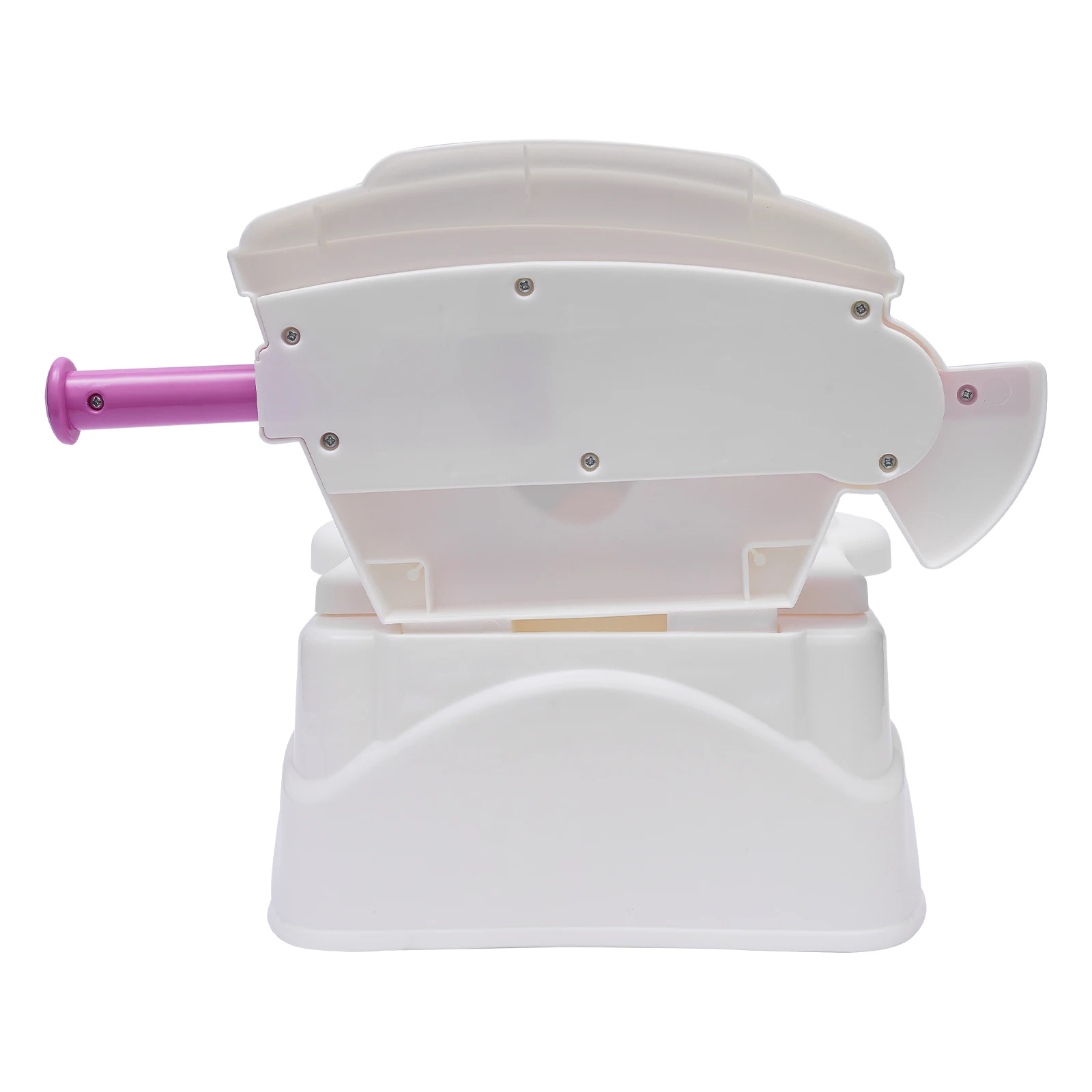3-in-1 Children's Potty Training Toilet Simulation Smiling Face Kids Toilet with Toilet Paper Holder Removable Ergonomic Toilet