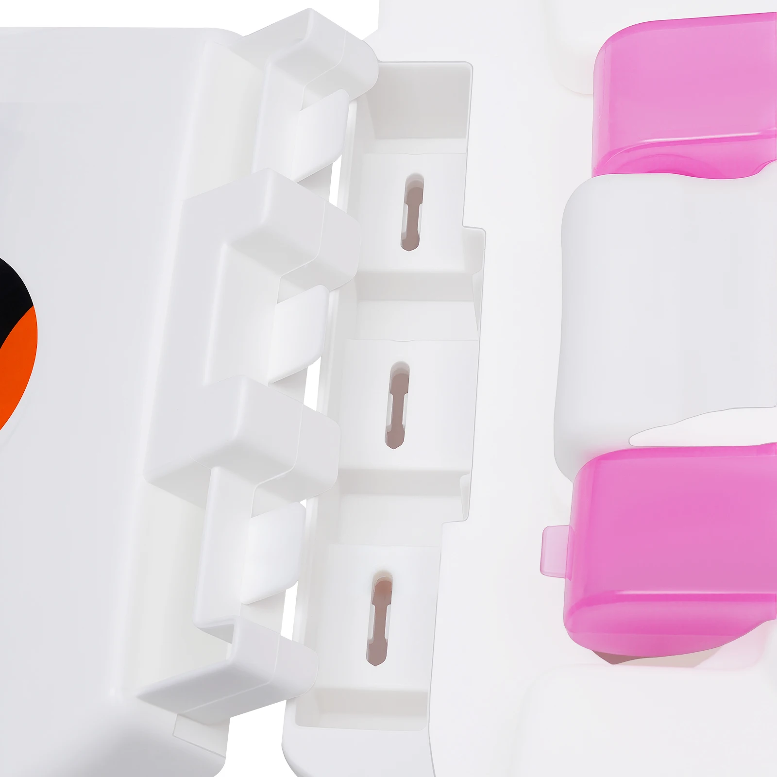 3-in-1 Children's Potty Training Toilet Simulation Smiling Face Kids Toilet with Toilet Paper Holder Removable Ergonomic Toilet