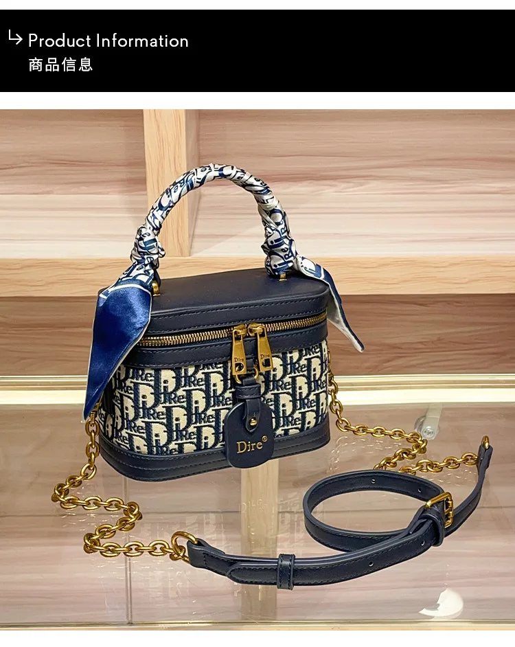 Vintage Style Elegant Crossbody Diaper Bag: Luxury Women's Handbag With Designer Details And Large Capacity For Messenger Tote