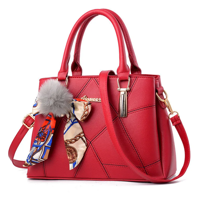 Trendy Design Letter Logo Diaper Bag, Best Superstar Show Retro, Original Textured Leather Crossbody For Women