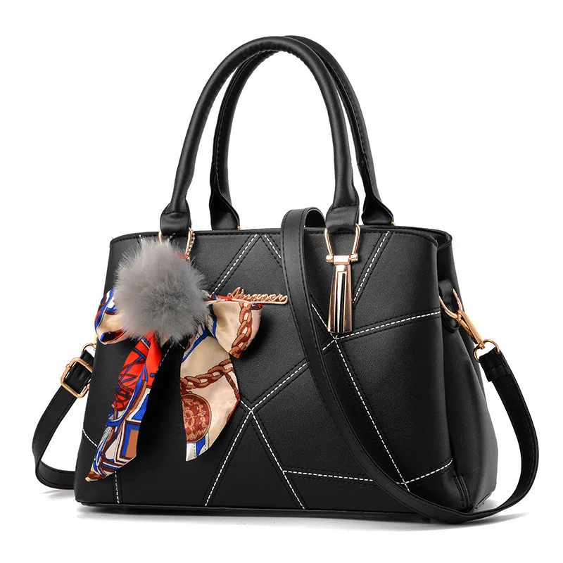 Trendy Design Letter Logo Diaper Bag, Best Superstar Show Retro, Original Textured Leather Crossbody For Women