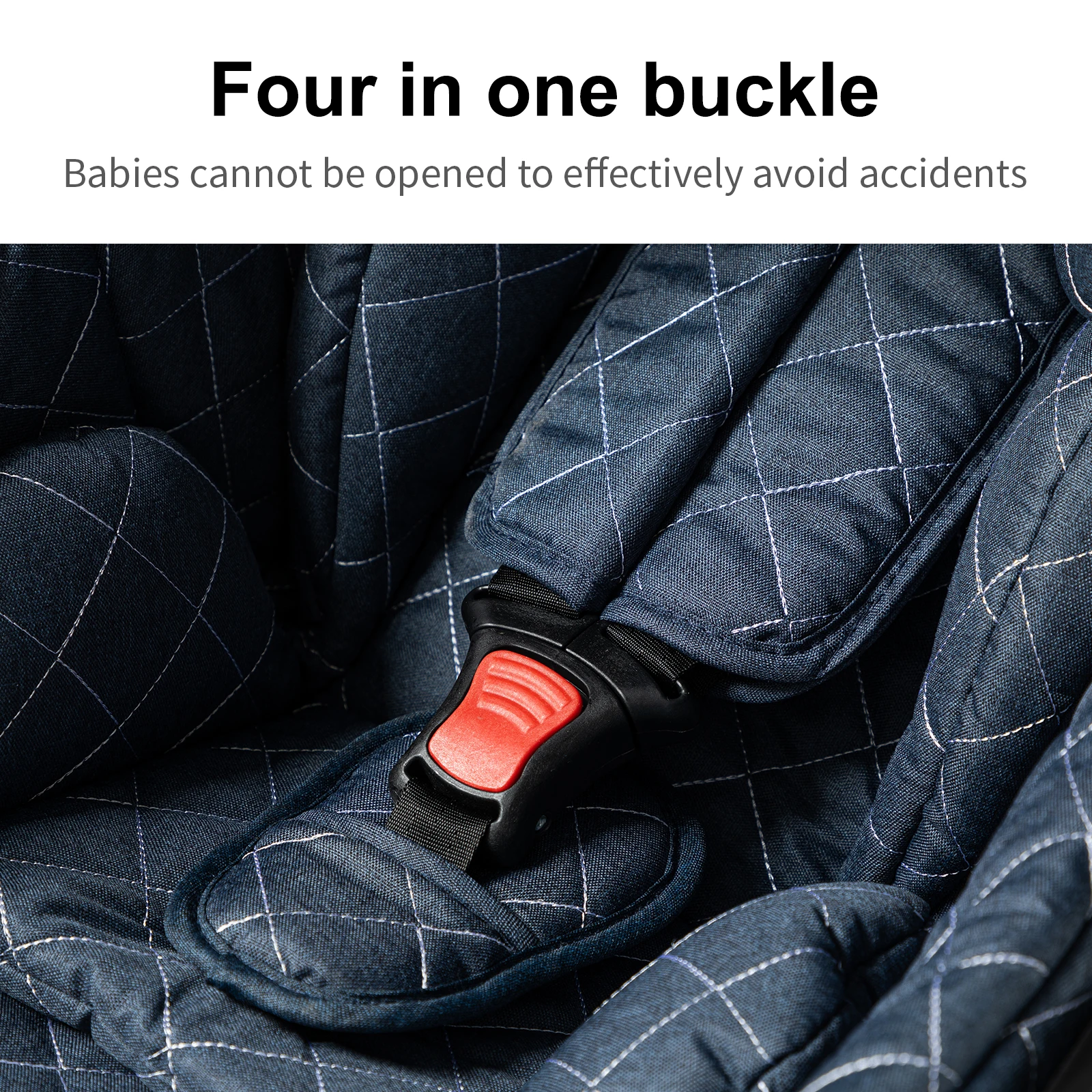 Premium High View Reversible Baby Stroller 3 in 1 Combo - Bidirectional Infant Pushchair, Stepless Reclining Sitting & Lying Bassinet, One-Hand Foldable Travel System Carriage with 6 Gifts & 5-Point Harness for 0-4 Years