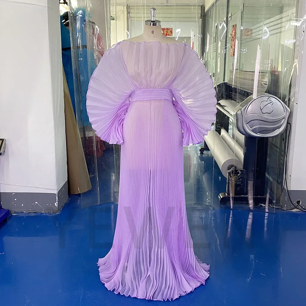 2025 Custom Color Organza Pleated Maternity Dress for Photoshoot Plus Size Pregnancy Photography Gown Baby Shower Dress YEWEN