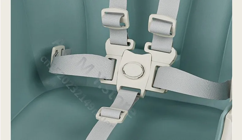 Foldable Reclining Baby Dining Table Set Multifunctional Adjustable Height Children's Seat with Dinner Chairs for Kids