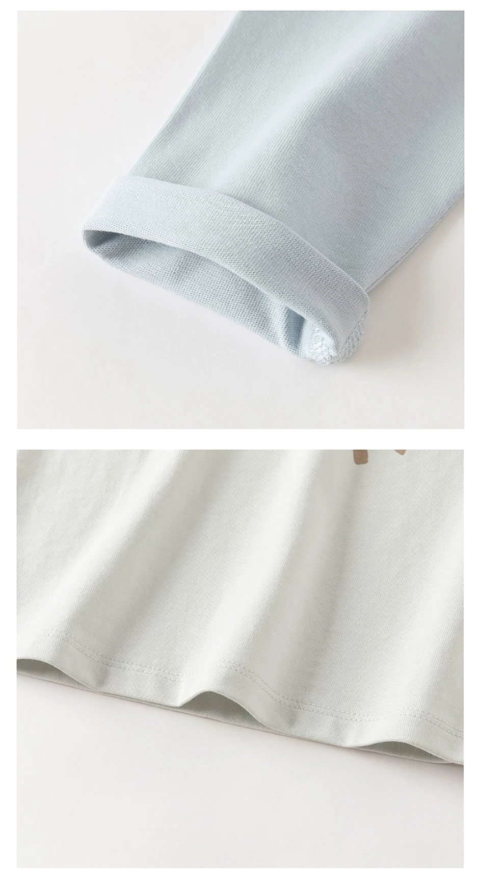 Dave Bella Girls Boys Autumn Long Sleeve T-shirt Spring Printed Cotton Pullover Children Casual Basic Tops Clothes DB3262599