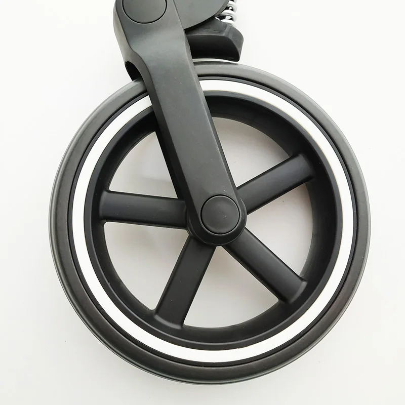 Stroller Wheel For Cybex Balios S Lux Front Or Rear One Direct Replace Back One With Frame Axle Tire DIY Baby Buggy Accessories